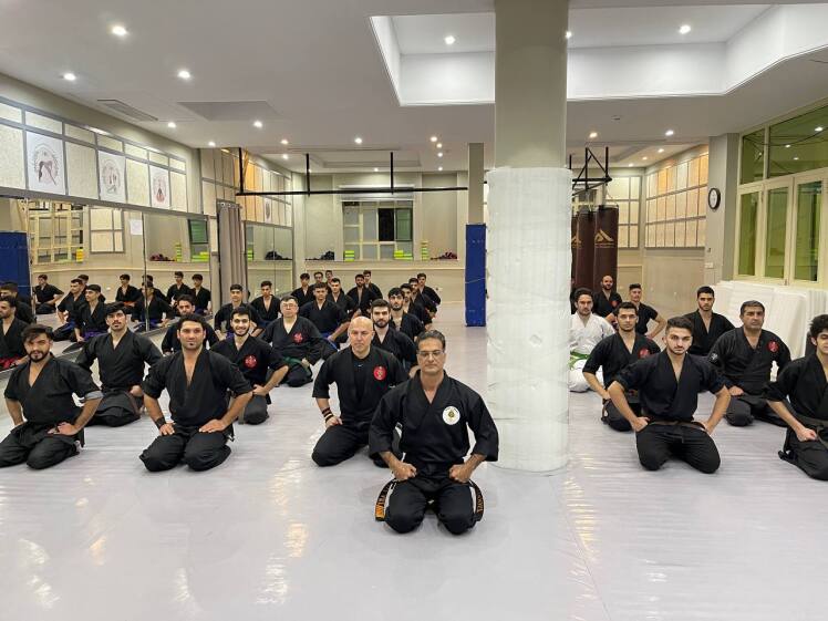 استاد مهدی صلح دوست استاد bugei ryu در ایران